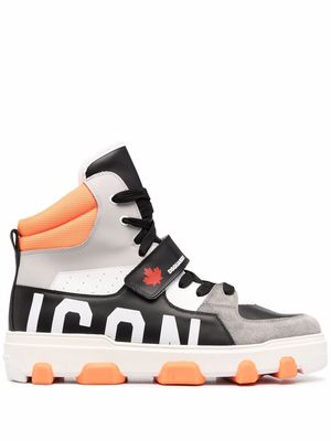 Dsquared2 Icon high-top sneakers - Grey