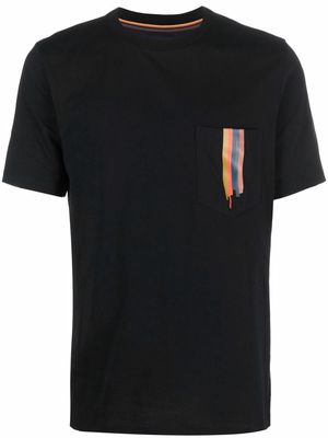 PAUL SMITH pocket cotton T-Shirt - Black