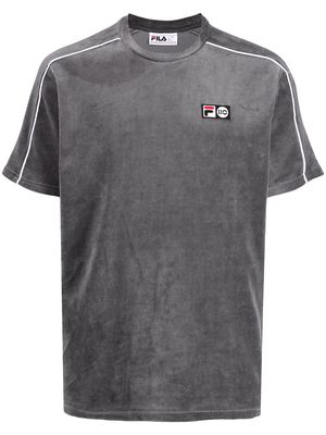 Fila piped-trim detail T-shirt - Grey
