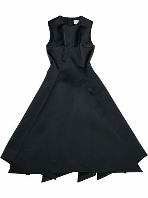Christopher Kane flared mid-length dress - Black