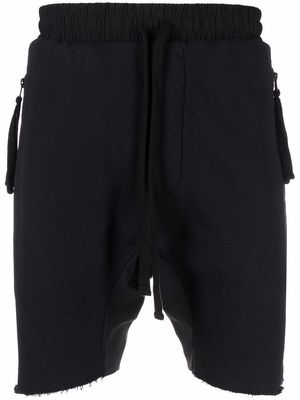 Thom Krom slim-fit organic cotton shorts - Black