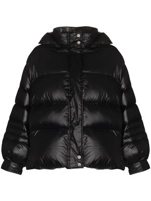 Frankie Shop high-neck puffer jacket - Black