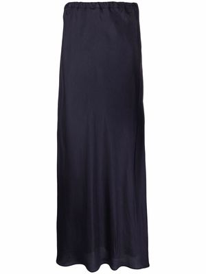 ASPESI full-length straight skirt - Blue