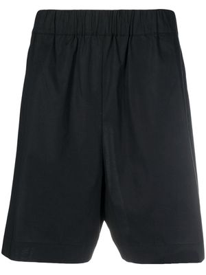 Laneus embroidered-logo Bermuda shorts - Black