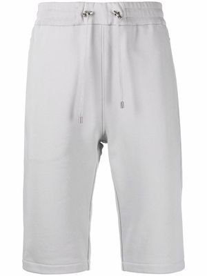 Balmain drawstring track shorts - Grey