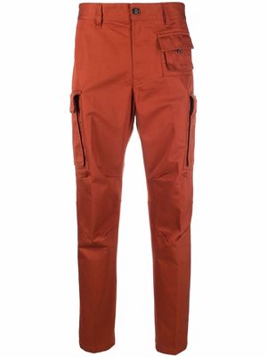 Diesel tapered cargo trousers - Orange