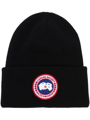Canada Goose Arctic ribbed-knit beanie - Black