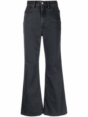 Acne Studios high-waisted flared jeans - Grey