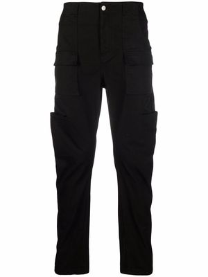 Andrea Ya'aqov straight-leg cargo trousers - Black