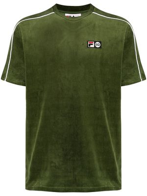 Fila piped-trim detail T-shirt - Green