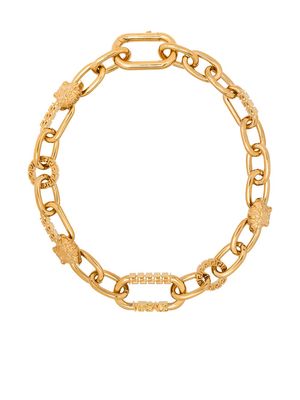 Versace Medusa chain-link chunky necklace - Gold