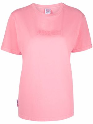 Autry logo-print T-shirt - Pink