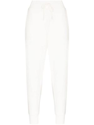 Polo Ralph Lauren macramé-detail cotton joggers - White