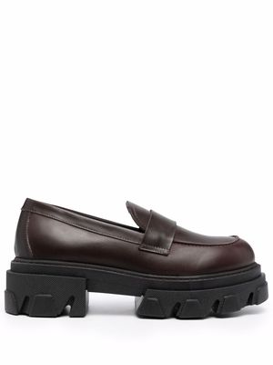 P.A.R.O.S.H. Koba chunky loafers - Brown