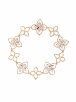 Roberto Coin 18kt rose gold Princess Flower Dubai diamond bracelet