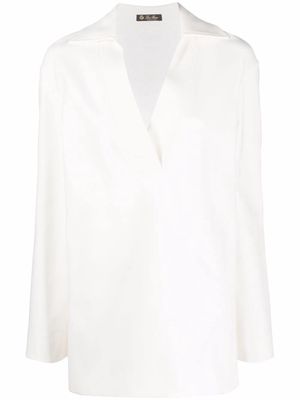 Loro Piana Stella V-neck blouse - White