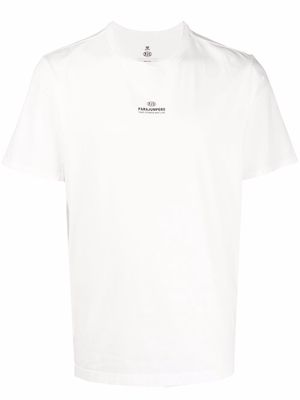 Parajumpers logo-print cotton T-Shirt - White