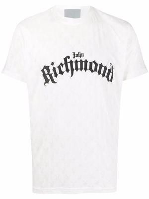 John Richmond logo crew-neck T-shirt - White