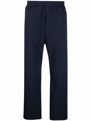 Barena tapered elasticated-waist trousers - Blue
