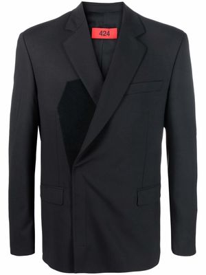 424 double-breasted tailored blazer - Black