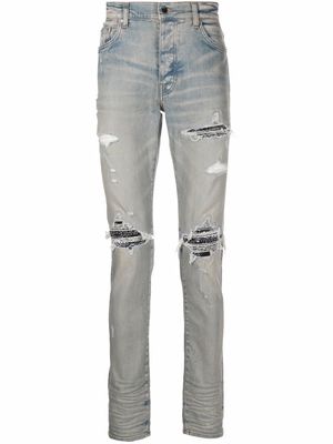 AMIRI ripped slim-fit jeans - Neutrals