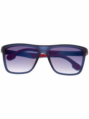 Carrera rectangle-frame sunglasses - Blue