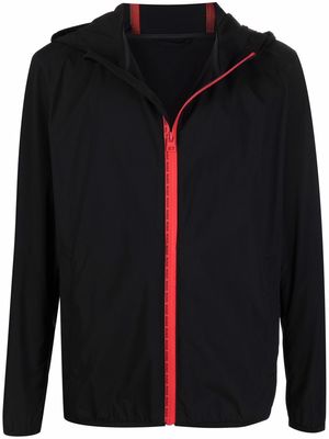 BOSS zip-up hooded jacket - Black