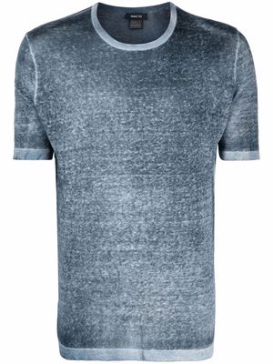 Avant Toi knitted crew-neck t-shirt - Blue