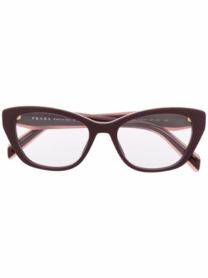 Prada Eyewear wayfarer-frame glasses - Purple