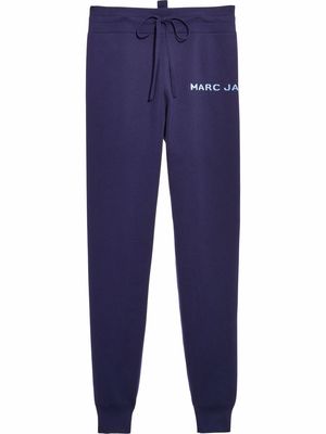 Marc Jacobs The Knit Sweatpant logo track pants - Blue