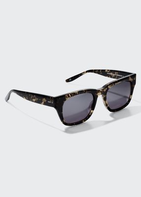 Men's Domino Rectangle Sunglasses