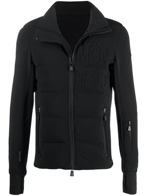 Moncler Grenoble logo-embossed padded jacket - Black