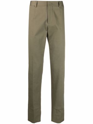Roberto Cavalli straight-leg tailored trousers - Green