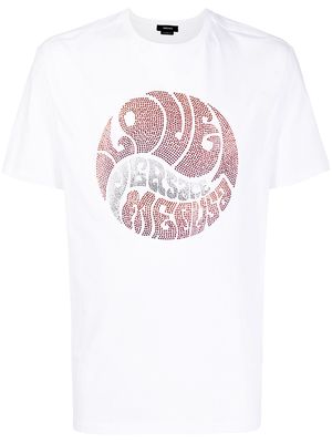 Versace embellished Medusa T-shirt - White