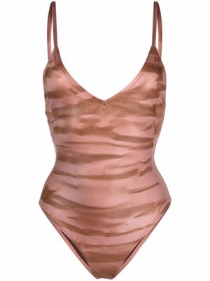 Antonella Rizza Tea printed swimsuit - Pink