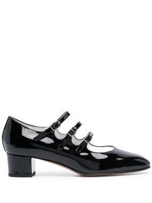 Carel Kina patent-leather pumps - Black