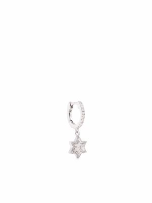 DE JAEGHER 18kt white gold Baby Star diamond earring - Silver