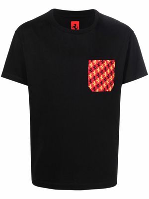 Ferrari pocket organic-cotton T-Shirt - Black