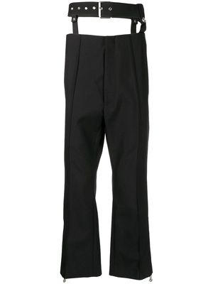 Namacheko tailored-cut cropped trousers - Black
