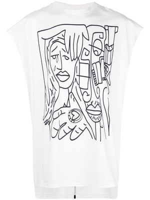 Haculla Guy And His Girl T-shirt - White