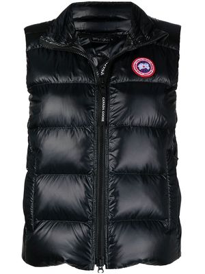 Canada Goose zip-up padded down gilet - Black