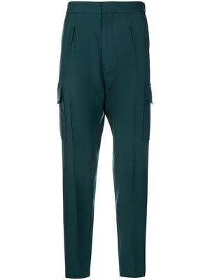 PAUL SMITH straight-leg cargo trousers - Green