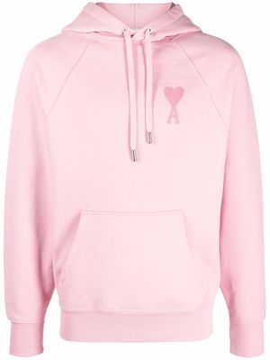AMI Paris Ami de Coeur hoodie - Pink