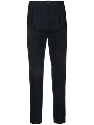 PS Paul Smith pleat-detail straight-leg trousers - Blue