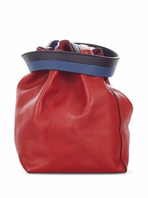 Hermès 1947 pre-owned Licol bucket bag - Red