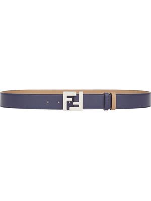 Fendi reversible FF-logo buckle belt - Brown