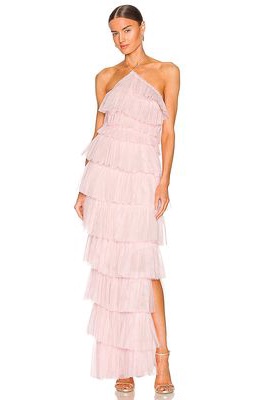 The Bar Henri Gown in Blush