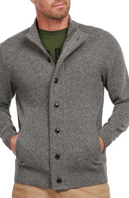 Barbour Tisbury Zip Sweater in Grey