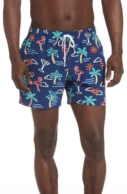 Chubbies 5.5-Inch Swim Trunks in The Neon Lights