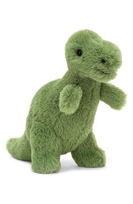 Jellycat Mini Fossily T-Rex Stuffed Animal in Green